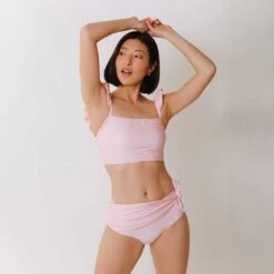 Ballet Pink Bella Crop Top 25 Ballet Pink Bella Crop Top -Clothing Promotional Store 1369A0630final