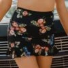 Rose Black High-Waisted Swim Skirt -Clothing Promotional Store 1369A6179final