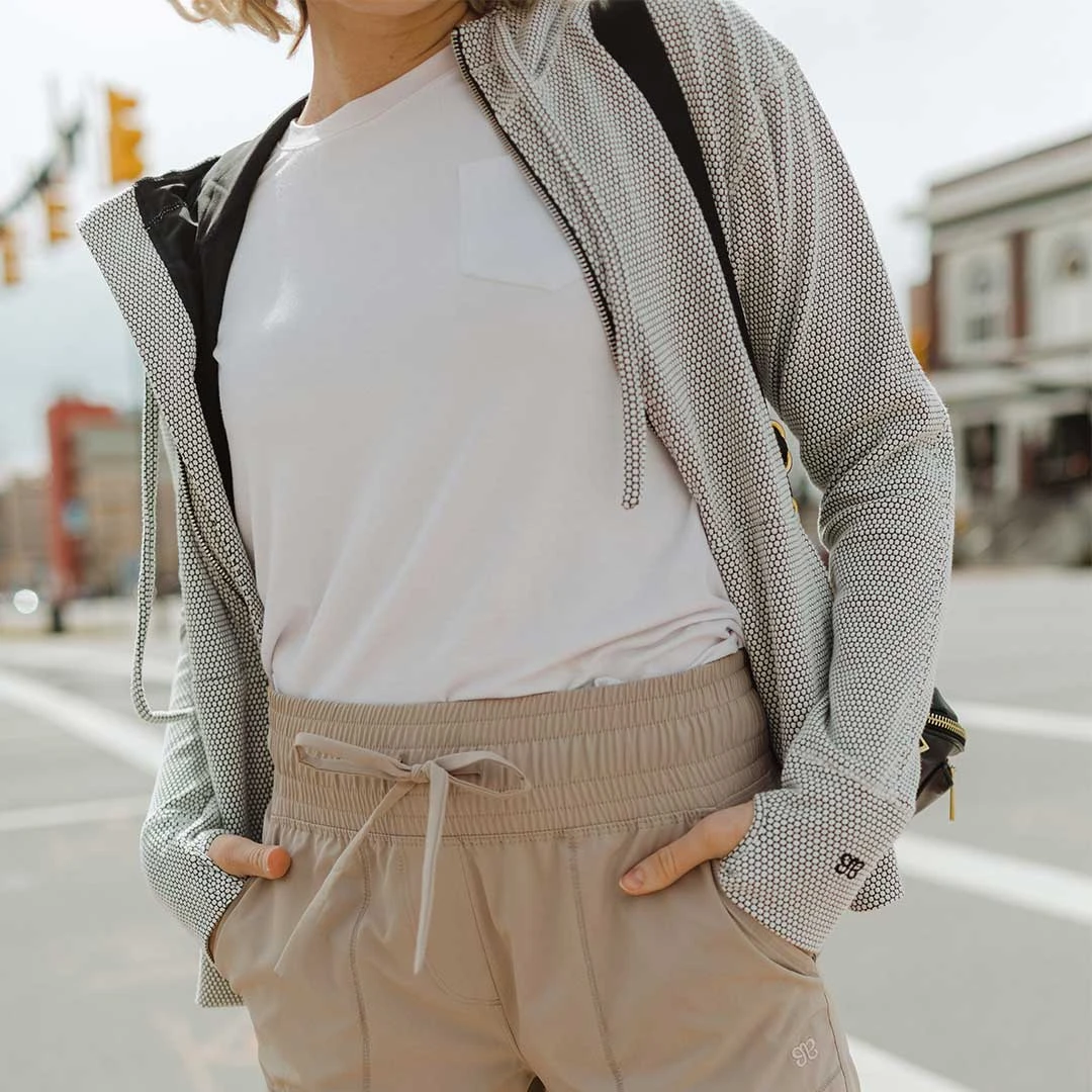 Albion Zip-Up, Honeycomb 13 Albion Zip-Up, Honeycomb - Image 11