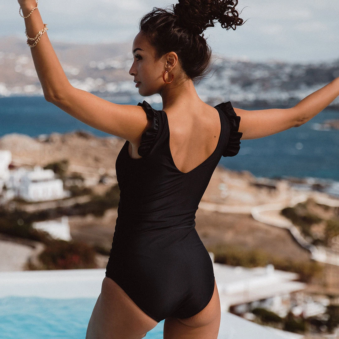 Riptide One-Piece, Black 4 Riptide One-Piece, Black - Image 2