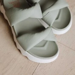 Sorel Viibe Twist Slide, Safari -Clothing Promotional Store 369A0040final