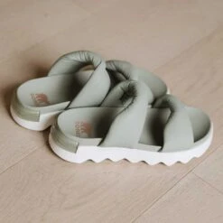 Sorel Viibe Twist Slide, Safari