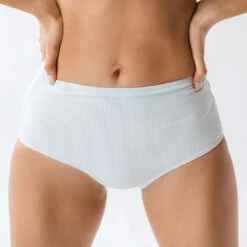 Blue Pinstripe High-Waisted Bottoms -Clothing Promotional Store 369A0052 c8c4f7a8 4170 4e6c b73c 76554a235286