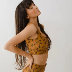 Golden Tiger Olivia Swim Crop -Clothing Promotional Store 369A0109