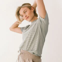 Boyfriend Tee, Sweet Stripe 13 Boyfriend Tee, Sweet Stripe -Clothing Promotional Store 369A0114final