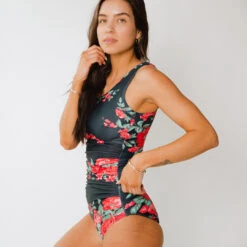 Icon Ruched One-Piece, Antigua 22 Icon Ruched One-Piece, Antigua -Clothing Promotional Store 369A0115final