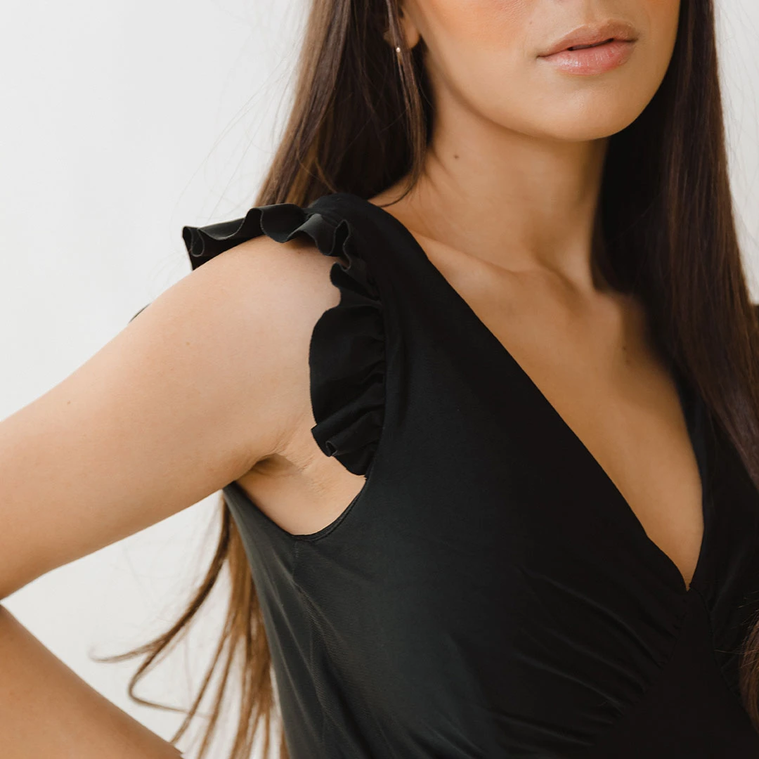 Riptide One-Piece, Black 8 Riptide One-Piece, Black - Image 6