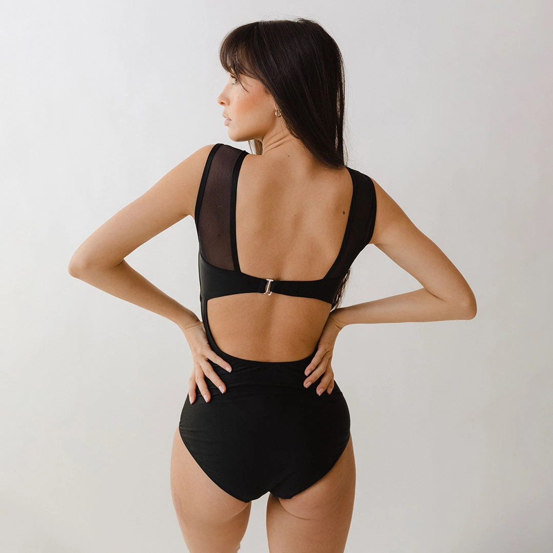 The Aubry One-Piece, Black 10 The Aubry One-Piece, Black - Image 8