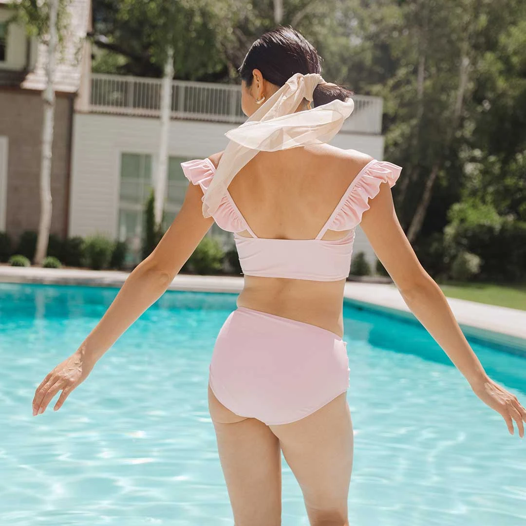 Ballet Pink Bella Crop Top 16 Ballet Pink Bella Crop Top - Image 14