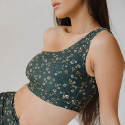 Flora Icon Swim Crop -Clothing Promotional Store 369A0326