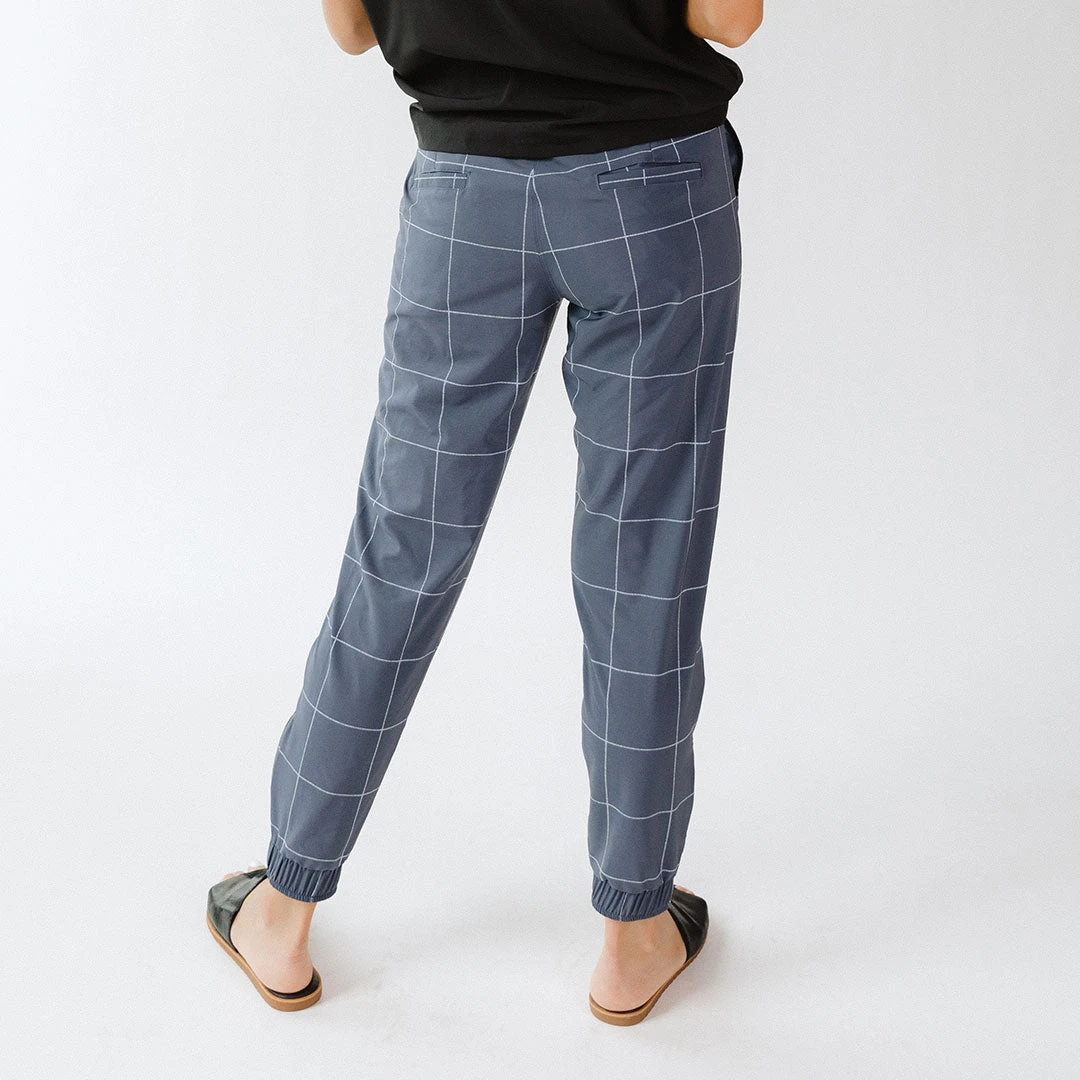 Indigo Windowpane Jetsetters 6 Indigo Windowpane Jetsetters - Image 4