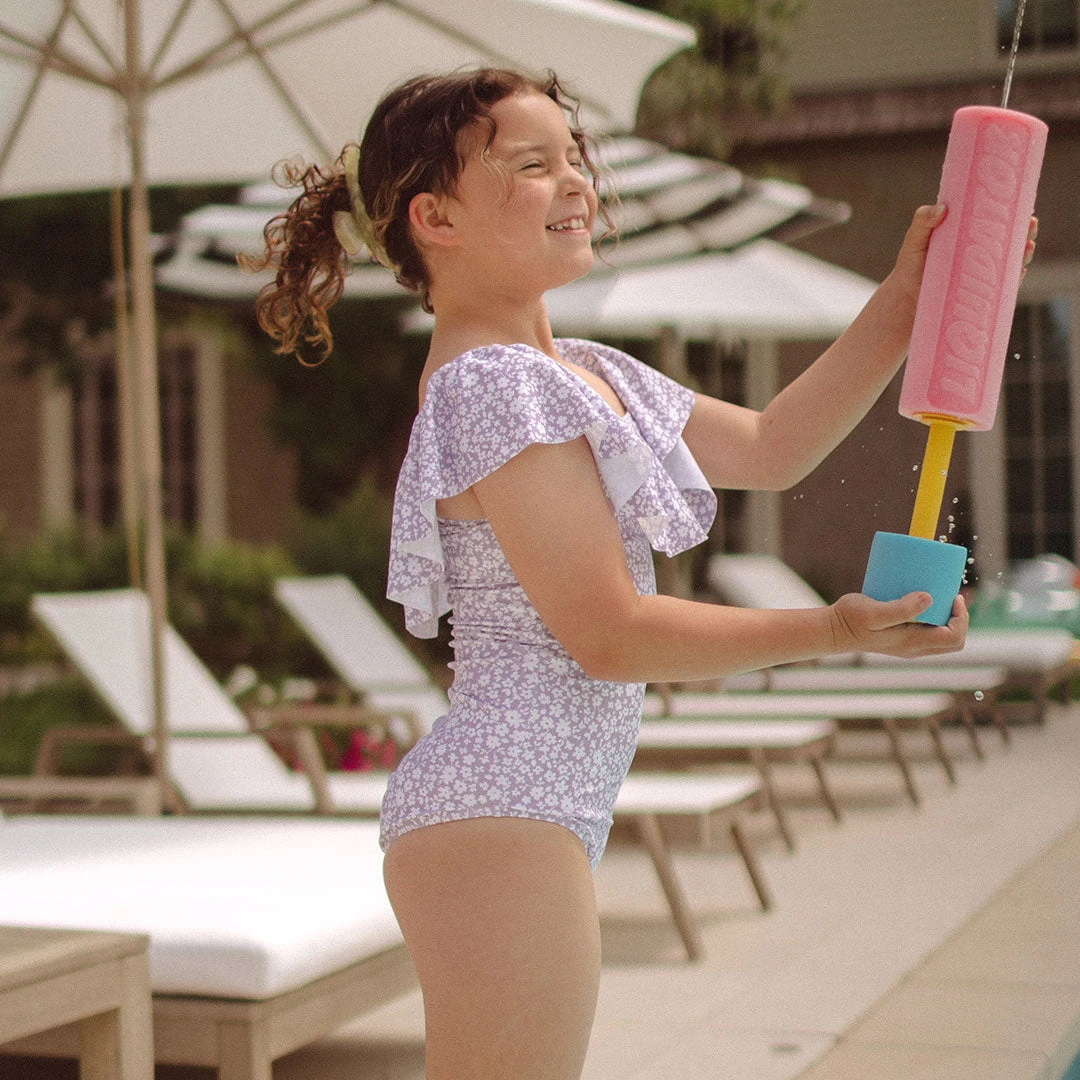 Mini Wave One-Piece, Lilac 6 Mini Wave One-Piece, Lilac - Image 4