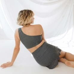 Black Checkers High-Waisted Swim Skirt 12 Black Checkers High-Waisted Swim Skirt -Clothing Promotional Store 369A0763final e4eee11b 537e 4994 a0e5 883882f1d117