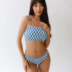 Smocked Swim Crop, Blue Checkers 17 Smocked Swim Crop, Blue Checkers -Clothing Promotional Store 369A0764final 6cdcff27 f627 49fc a30c 81c6d8614cd5