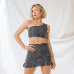 Black Checkers High-Waisted Swim Skirt 10 Black Checkers High-Waisted Swim Skirt -Clothing Promotional Store 369A0789final b6de158b 5afa 4569 8fb8 b912e888d2b1