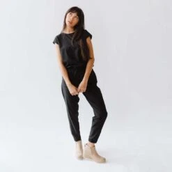 Black Jumpsuit -Clothing Promotional Store 369A0973finnal