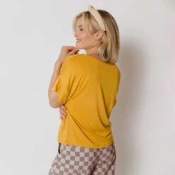 Boxy Tee, Mustard 8 Boxy Tee, Mustard -Clothing Promotional Store 369A1427final 9aef0e86 b511 47ff a2c9 0334bdd0fb1a 1