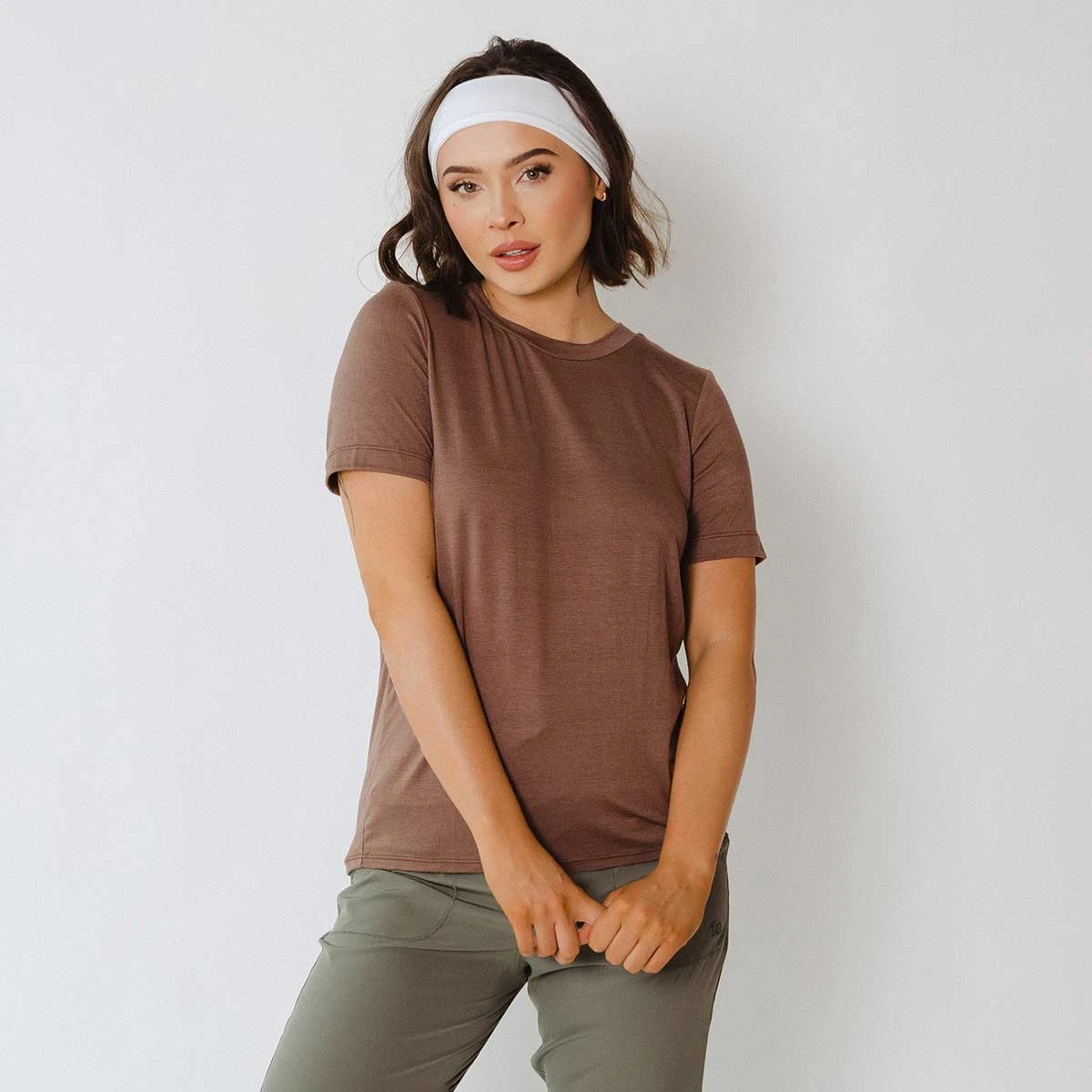 Boyfriend Tee, Cocoa 7 Boyfriend Tee, Cocoa - Image 5