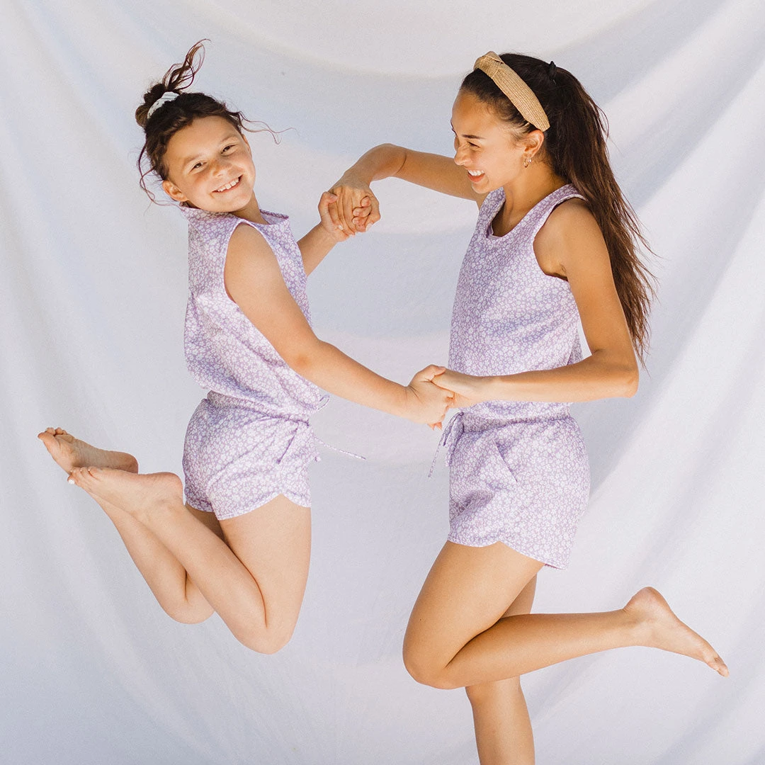 Lilac Tank Romper 8 Lilac Tank Romper - Image 6