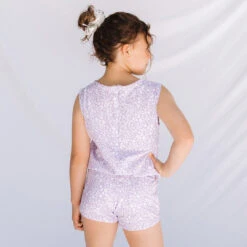 Mini Lilac Romper -Clothing Promotional Store 369A1573final 1