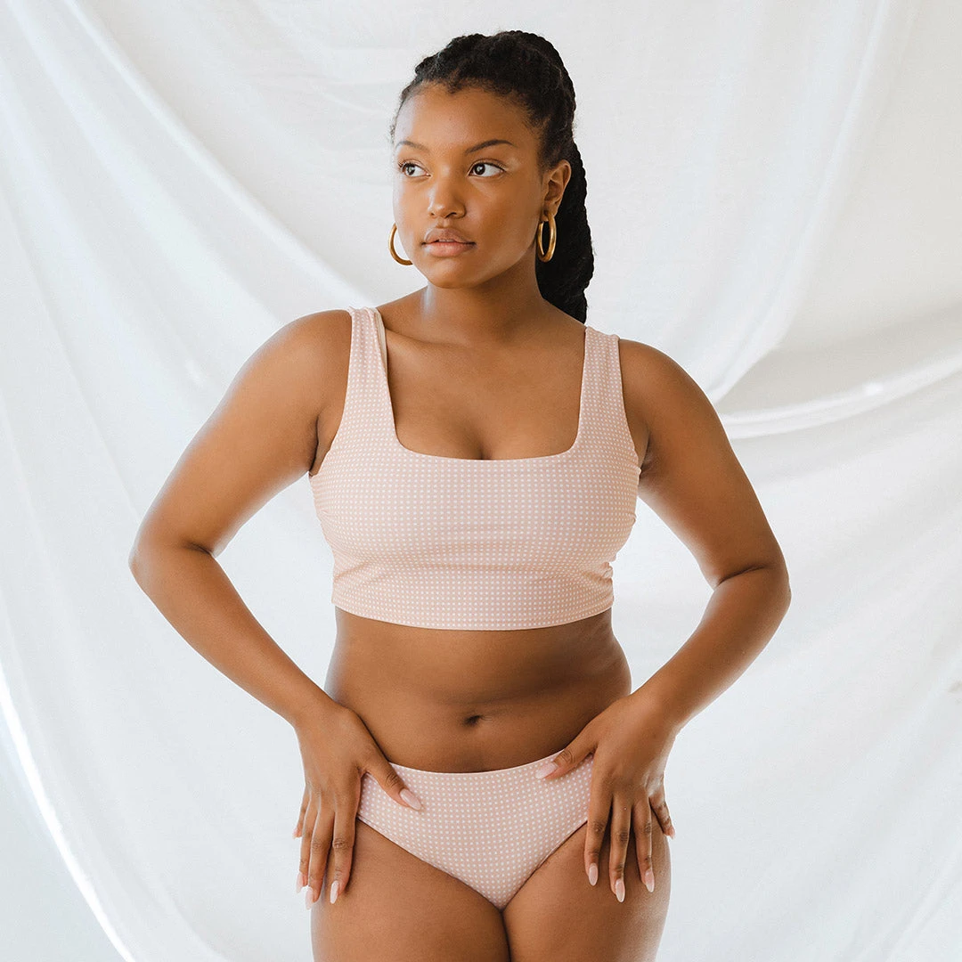 Pink Checkers Hipster Bottoms 12 Pink Checkers Hipster Bottoms - Image 10