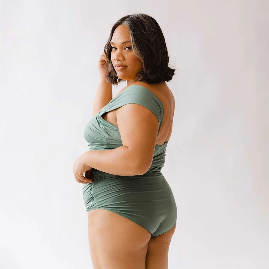 Sea Salt Off Shoulder One-Piece 10 Sea Salt Off Shoulder One-Piece - Image 8