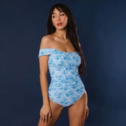 The Mykonos White Off Shoulder One-Piece 29 The Mykonos White Off Shoulder One-Piece -Clothing Promotional Store 369A1970final