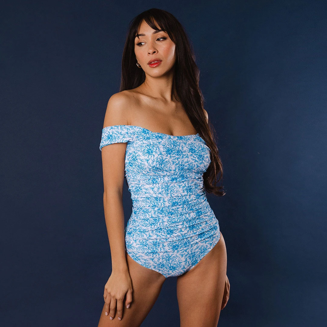 The Mykonos White Off Shoulder One-Piece 15 The Mykonos White Off Shoulder One-Piece - Image 13