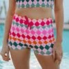 Summer Argyle Swim Shorts -Clothing Promotional Store 369A2072final