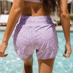 Lilac Lunge Shorts -Clothing Promotional Store 369A2111final