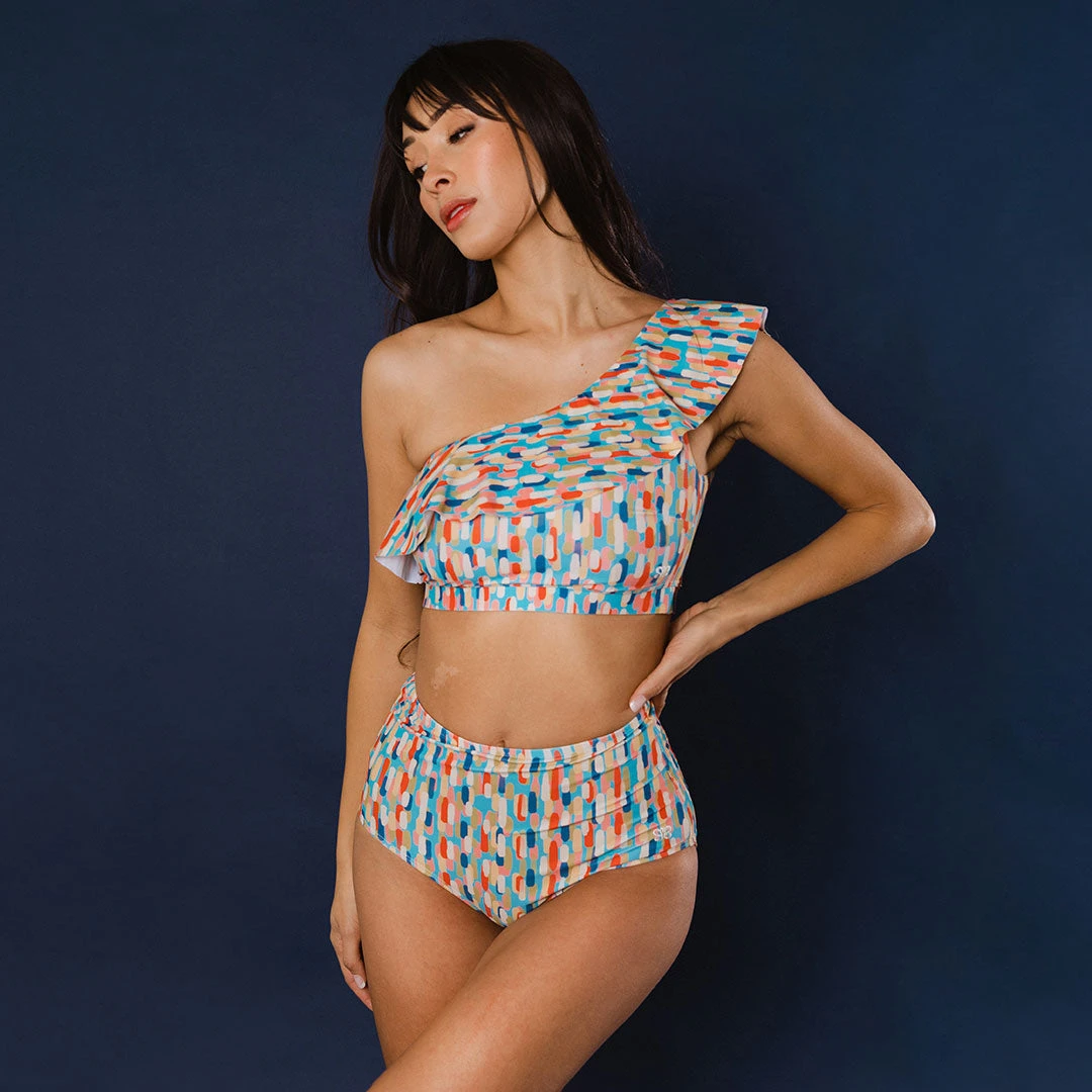 Athens Sunset High-Waisted Bottoms 10 Athens Sunset High-Waisted Bottoms - Image 8