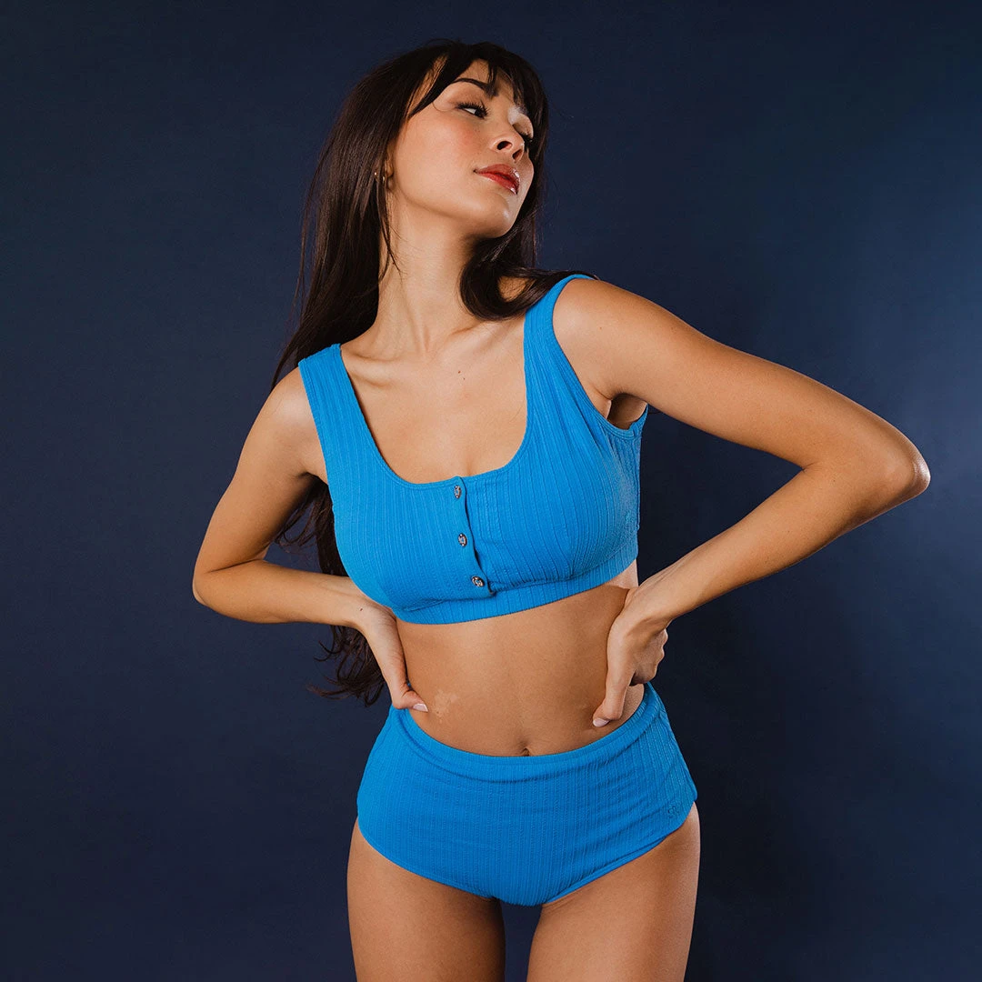 Sporty Tank, Cobalt 8 Sporty Tank, Cobalt - Image 6