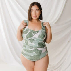 The Palm Off Shoulder One-Piece 14 The Palm Off Shoulder One-Piece -Clothing Promotional Store 369A2392final