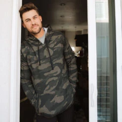 Men's Hoodie, Green Camo 15 Men's Hoodie, Green Camo -Clothing Promotional Store 369A2520final