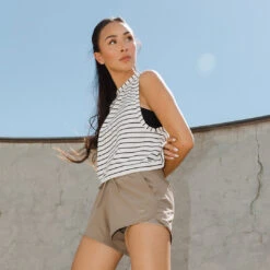 Venus Tank, Black Venice Stripe -Clothing Promotional Store 369A2561final