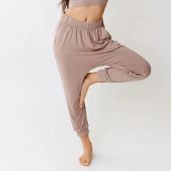 Serenity Harem Joggers, Mocha -Clothing Promotional Store 369A2608final 33566275 a37c 498b 9e04 9ddec5a8a315 1