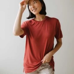 Oversized Tee, Pale Brick 7 Oversized Tee, Pale Brick -Clothing Promotional Store 369A2631finnal 1