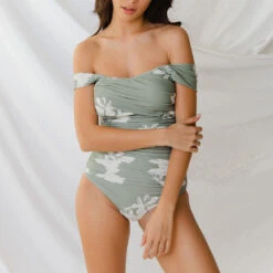 Paradise Lost Off Shoulder One-Piece -Clothing Promotional Store 369A2798final