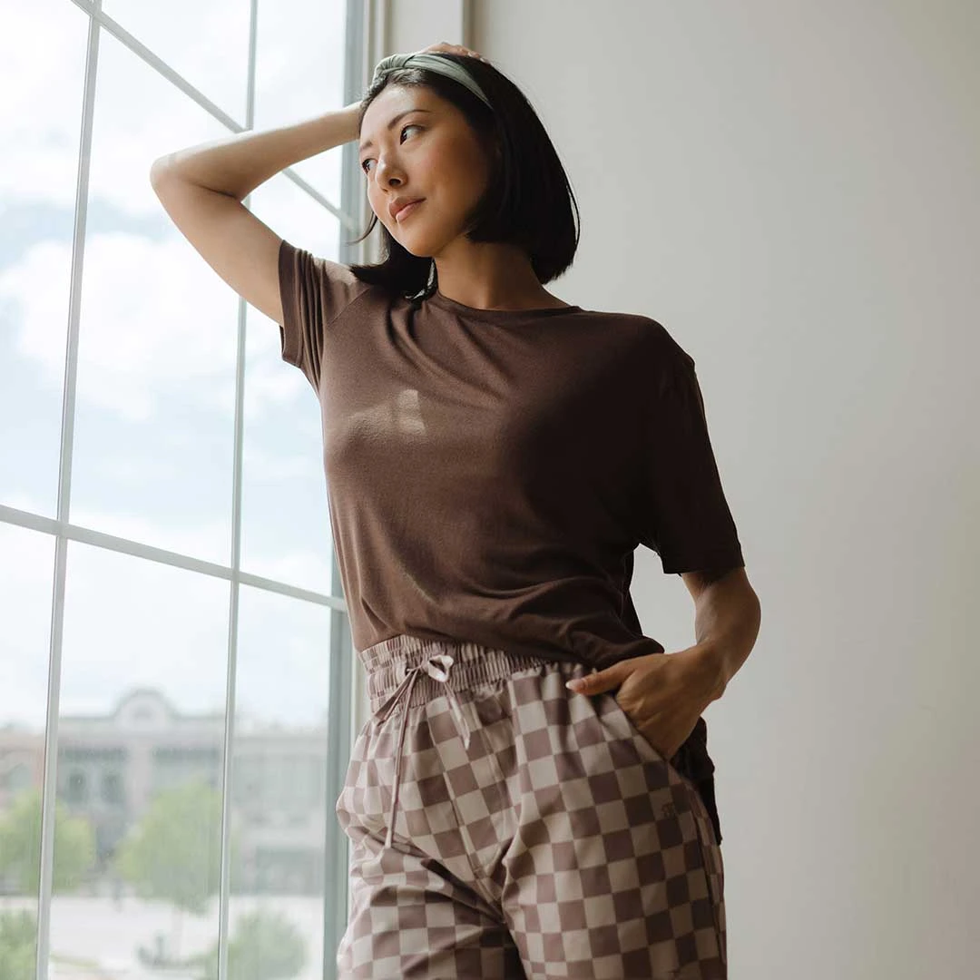 Oversized Tee, Cocoa 6 Oversized Tee, Cocoa - Image 4