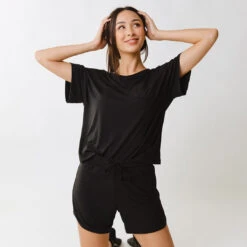 Serenity Shorts, Black 15 Serenity Shorts, Black -Clothing Promotional Store 369A2992final