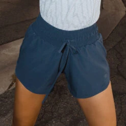 Indigo Lunge Shorts 17 Indigo Lunge Shorts -Clothing Promotional Store 369A3014final