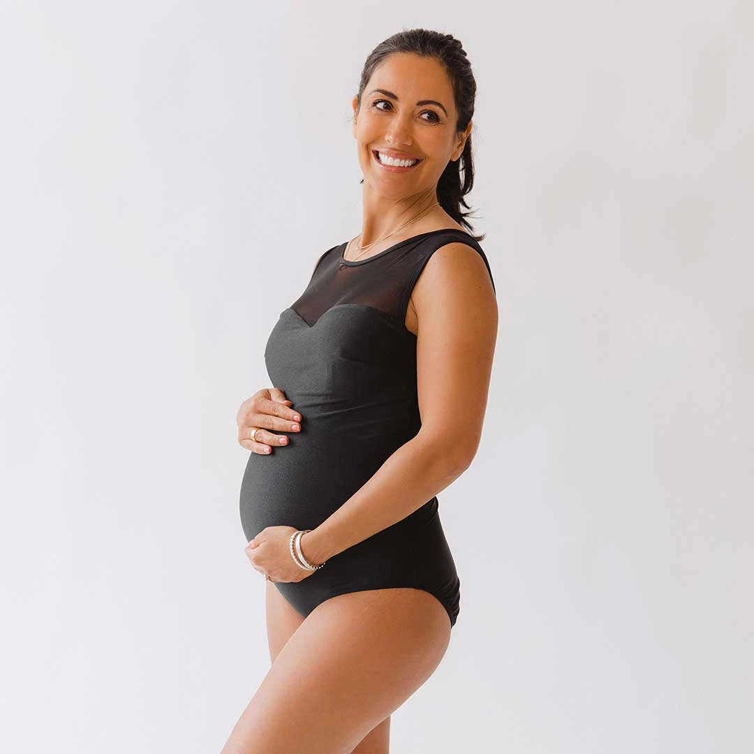 The Maria, Black Mesh One-Piece Swimsuit 11 The Maria, Black Mesh One-Piece Swimsuit - Image 9