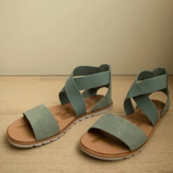 Sorel Ella II Sandal, Crushed Blue -Clothing Promotional Store 369A3274