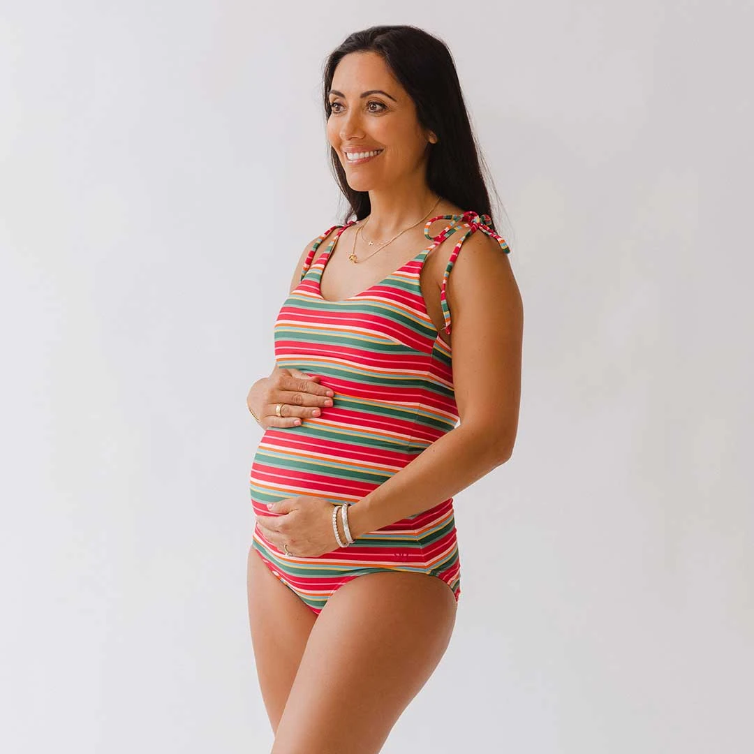 The Natalie One-Piece, Summer Stripe 9 The Natalie One-Piece, Summer Stripe - Image 7