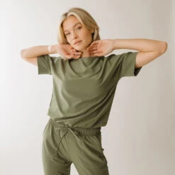 Everyday Jumpsuit, Sage -Clothing Promotional Store 369A3329finnal 1