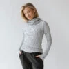 Sweet Stripe Cowl-Neck Top -Clothing Promotional Store 369A3485final 117d3cf0 6cb1 4871 8b2d 7c26756805bd