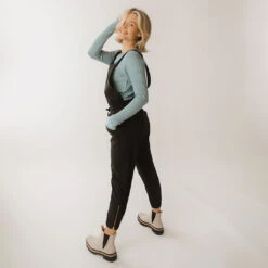 Black Classic Overall Jumpsuit -Clothing Promotional Store 369A3501final