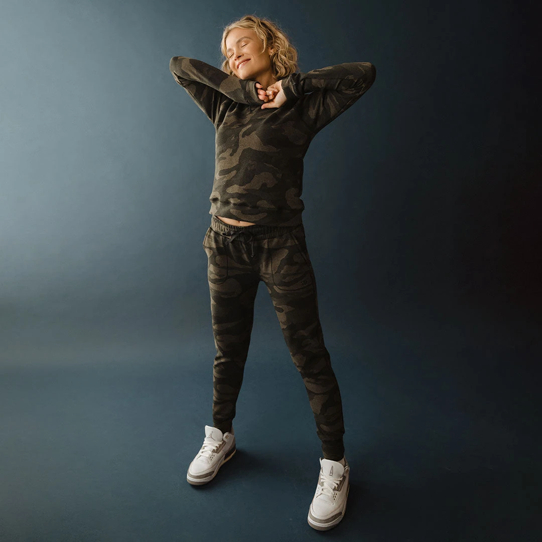 At Ease Joggers, Green Camo 7 At Ease Joggers, Green Camo - Image 5