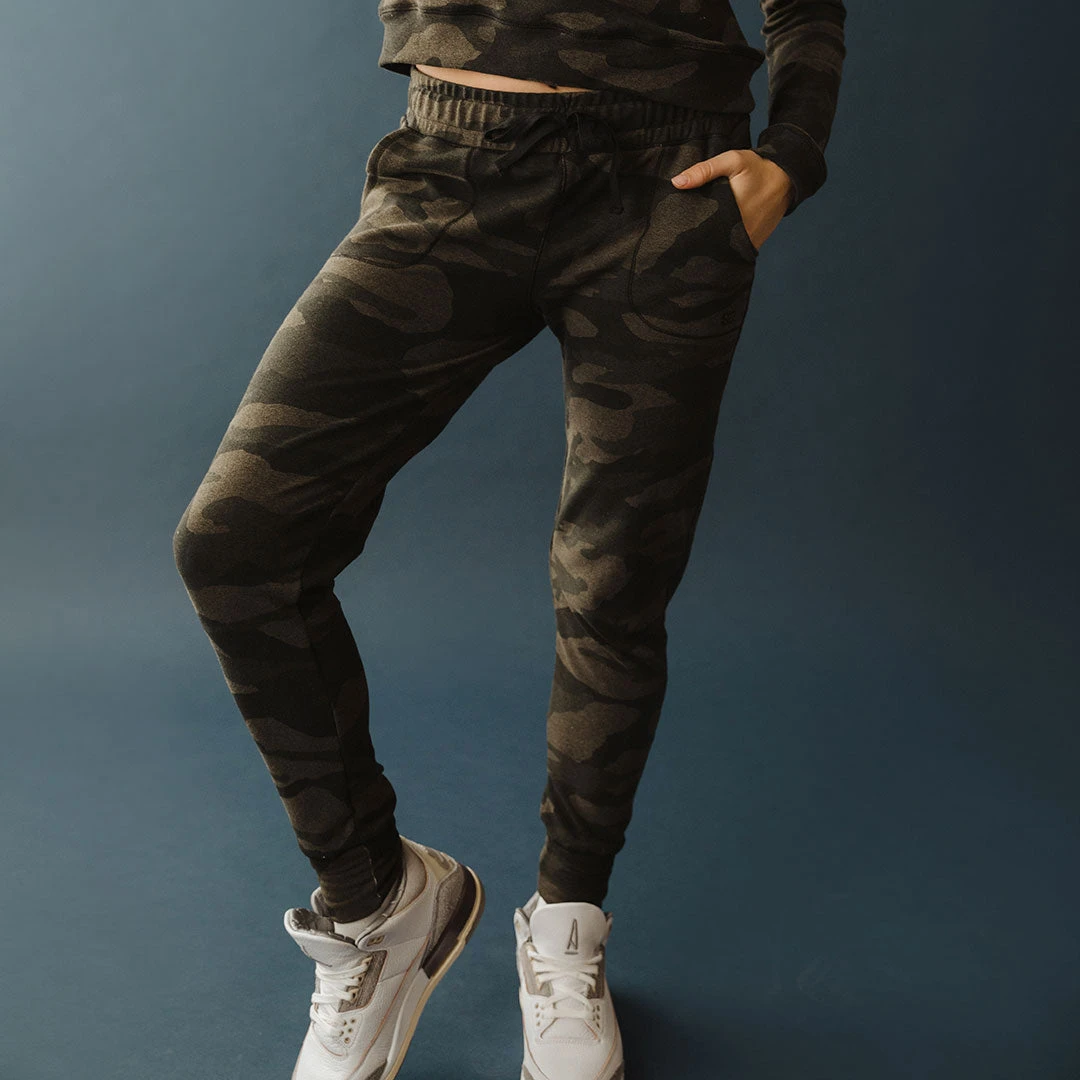 At Ease Joggers, Green Camo 8 At Ease Joggers, Green Camo - Image 6