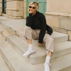 Intention Hoodie, Black -Clothing Promotional Store 369A3946final